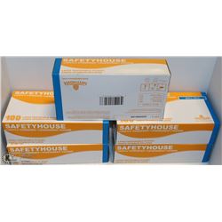 5 BOXES OF SMALL DISPOSABLE GLOVES