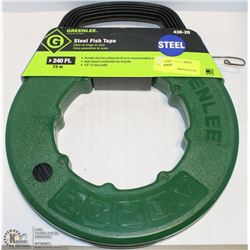 GREENLEE 240 FT CABLE FISH TAPE