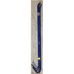 LOT OF THREE 36IN PRYBARS