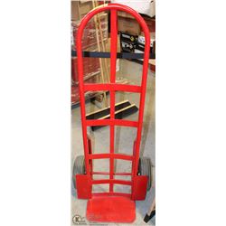 RED METAL DOLLY WITH "D" HANDLE