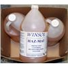 Image 1 : 3 BOTTLES OF HAZMAT SUIT CLEANSER