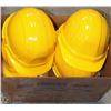 Image 1 : LOT OF 8 YELLOW HARD HATS