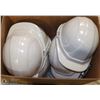 Image 1 : BOX OF 8 GREY HARD HATS