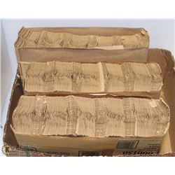 LOT OF 3 PACKS OF SMALL PAPER CANDY BAGS