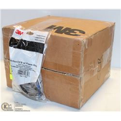 CASE OF 20 PAIRS OF 3M SAFETY GLASSES