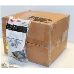 CASE OF 20 PAIRS OF 3M SAFETY GLASSES