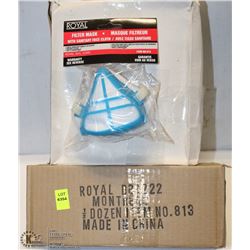 CASE OF FILTER MASKS AND SANITARY MOUTH WIPES