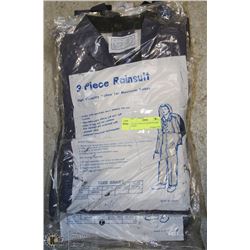 LOT OF 6 NEW 3PC RAINSUITS SIZE LARGE