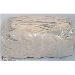 LOT OF 12 PAIRS OF REGULAR DUTY GLOVES SIZE LARGE