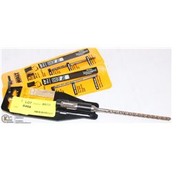 LOT OF 2 DEWALT ROCK CARBIDE BITS