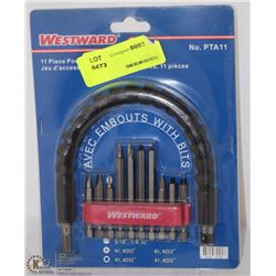 WESTWARD 11 PIECE POWER TOOLS ACCESSORY KIT