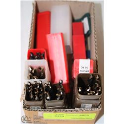 LOT OF 100 ASST SIZE DRILL BITS