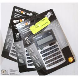 LOT OF 3 VICTOR CALCULATORS