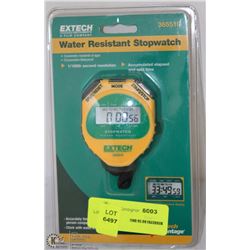 WATER RESISTANT STOP WATCH