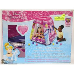 DISNEY PRINCESS GLITTER & GLAM PLAYLAND TESTED