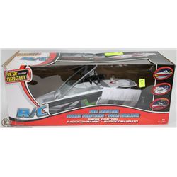 R/C REMOTE CONTROL MOTORBOAT TESTED