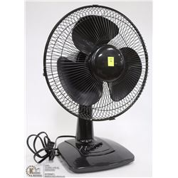 BLACK TABLETOP  FAN
