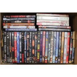 BOX WITH 40 DVD MOVIES