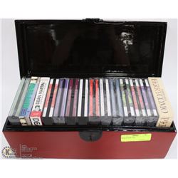BOX OF NEW CD'S