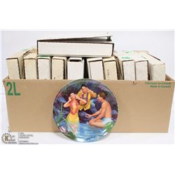 LOT OF 13 KNOWLES COLLECTOR PLATES INCL