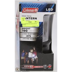 COLEMAN HI-TECH LED LANTERN TESTED