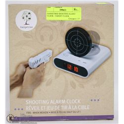 GADGETREE SHOOTING ALARM CLOCK - TARGET CLOCK