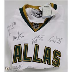 MEDIUM DALLAS STARS JERSEY SIGNED BY A VARIETY