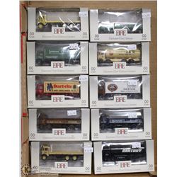 LOT OF 10 DIE CAST VEHICLES