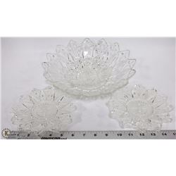 FEDERAL PEDAL TIDBIT AND BONBON SET