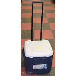 COLEMAN COOLER ON WHEELS