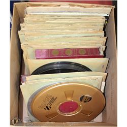 LOT OF VINTAGE 78RPM RECORDS