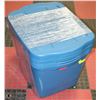 Image 1 : BUNDLE OF 4 BLUE RUBBERMAID STORAGE