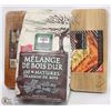 Image 1 : BBQ SUPPLIES INCL NATURAL WOOD CHARCOAL AND