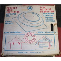 POWERED ATTIC VENTILATOR