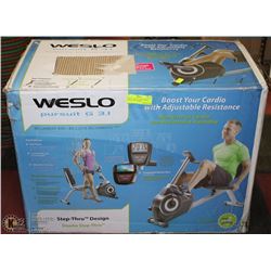 WESLO PURSUIT 3.1 RECUMBENT BIKE ,BOOST CARDIO
