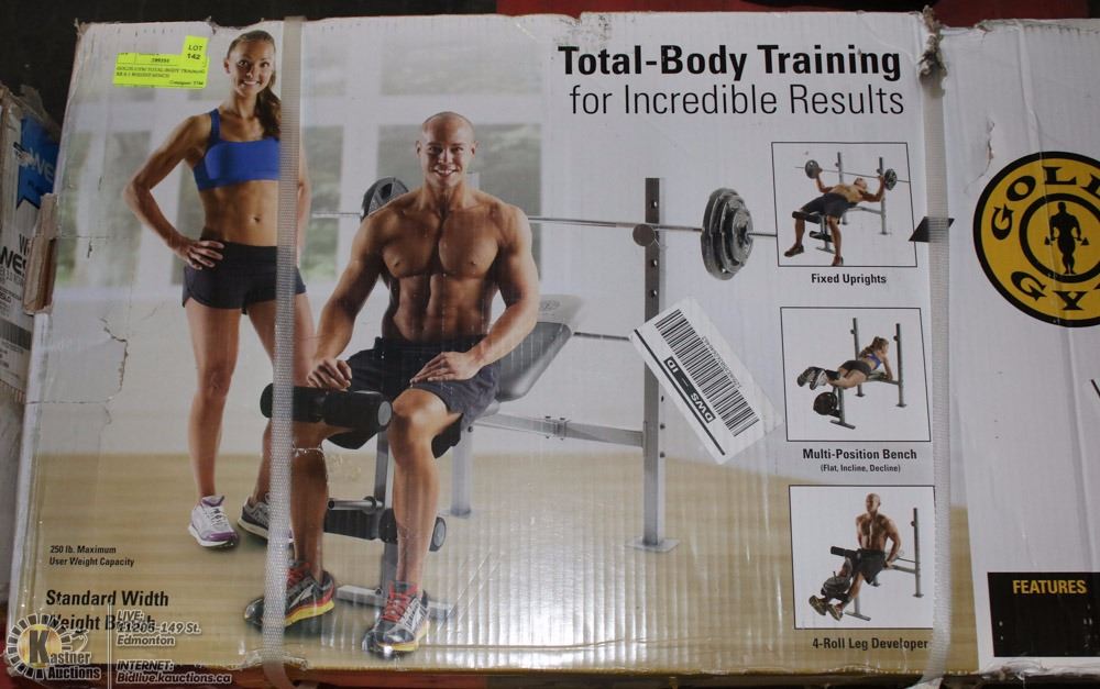 Golds Gym Total Body Training Xr 6 1 Weight Bench