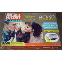 ANIMAL PLANET METAL TRAINING CRATE & CAGE, SMALL
