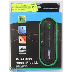BLUETOOTH VEHICLE HANDSFREE KIT FOR CELLPHONE