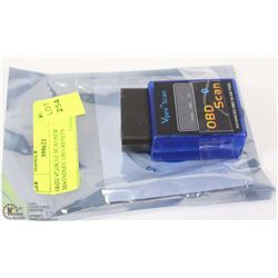 OBD2 VEHICLE SCANNER DIAGNOSES AND RESETS