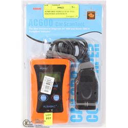 AC600 OBD2 VEHICLE SCAN TOOL DIAGNOSES AND RESETS