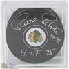 Image 1 : CHICAGO BLACK HAWKS PIERRE PILOTE SIGNED HOCKEY
