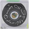 Image 1 : CHICAGO BLACK HAWKSBOBBY HULL HOF 1983 SIGNED