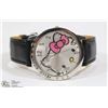 Image 1 : HELLO KITTY WATCH BLACK STRAP