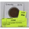 Image 1 : CANADA 1859 QUEEN VICTORIA LARGE CENT
