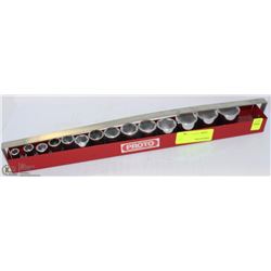 PROTO SOCKET 3/8 DRIVE SET 16 SOCKETS TOTAL