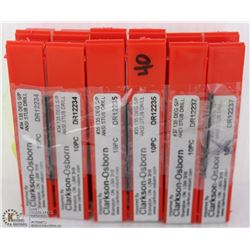 LOT OF APPROX 120 #34#35 DRILL BITS