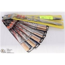 LOT OF FIVE 5/16 DRILL BITS W/ TWO 13/16 HAND