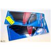 Image 1 : LOT OF 2 WESTWARD 10 PIECE HEX KEY SET