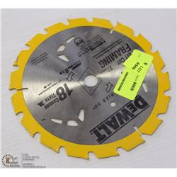 DEWALT 18 TOOTH CARBIDE 7 1/4" FRAMING BLADE