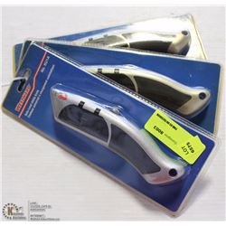 LOT OF 3 WESTARD AUTO LOAD UTILITY KNIVES